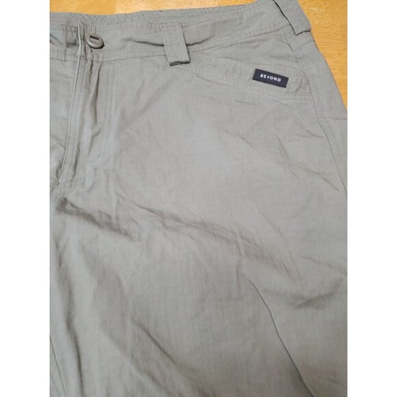 Beyond Clothing K5 Makers Pants Men's 38x32 Green Ripstop Adjustable Cargo - Picture 3 of 13